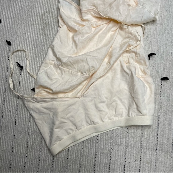 CITY Unltd. Built in Bra Frill Tank Top Womens XS - Picture 4 of 5